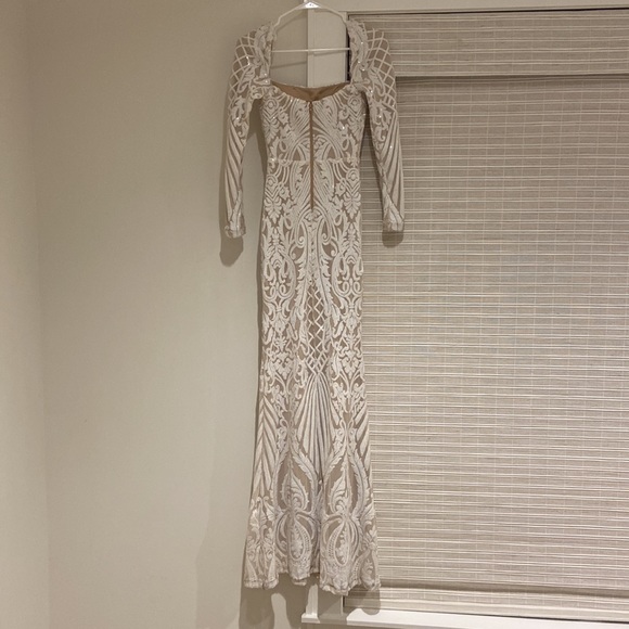 Windsor Formal Sequin Mermaid Dress, XS - Picture 2 of 5